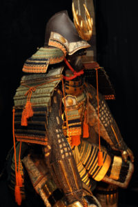 Antique samurai o-yoroi armour