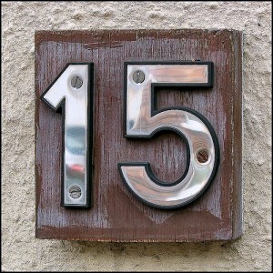 15 sign