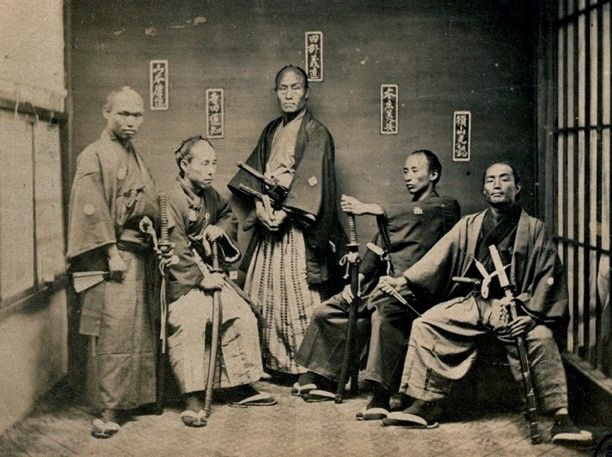 5 Samurai warriors