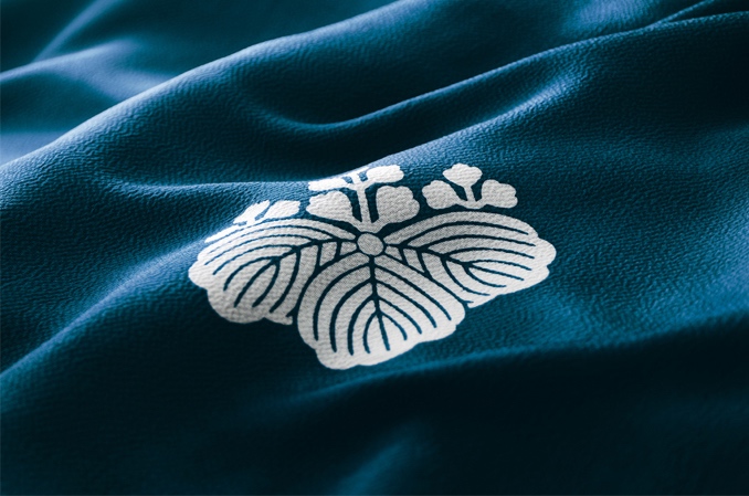 Japanese Family Crest, Kamon on furo-shiki