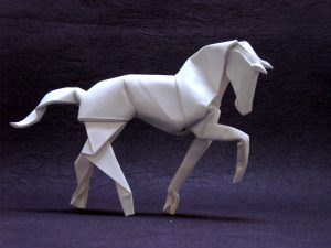Origami Horse by David Brill