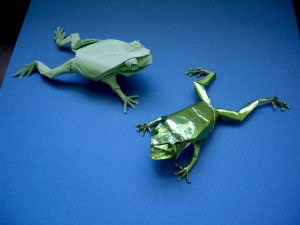 Tree Frogs by Origami Artist Galen
