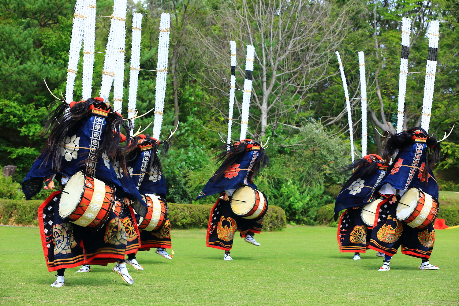 Kitakami-Michinoku performing arts festival deer dance