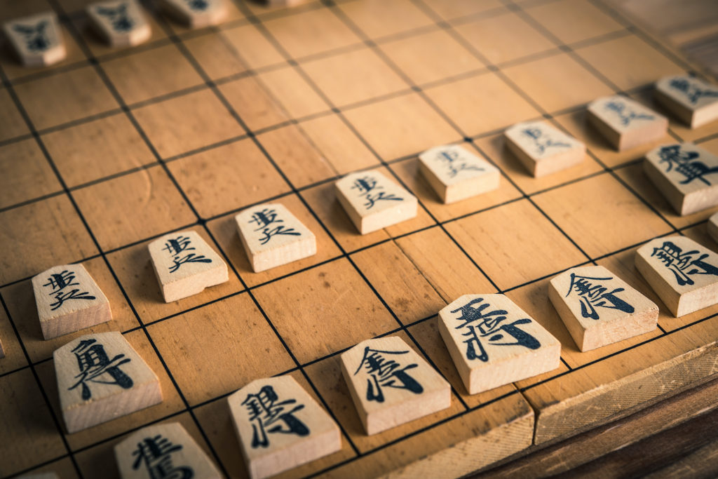 Japanese chess, Shogi board