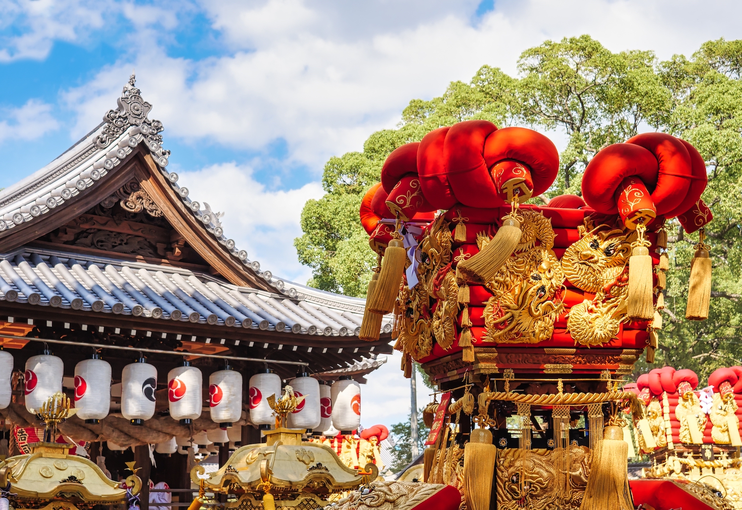 Japanese festival "Sanuki Toyohama Chosa Festival"