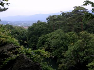 View from the Iga Castle in Mie