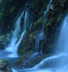 Mototaki falls, Akita, in summer