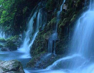 Mototaki falls, Akita, in summer