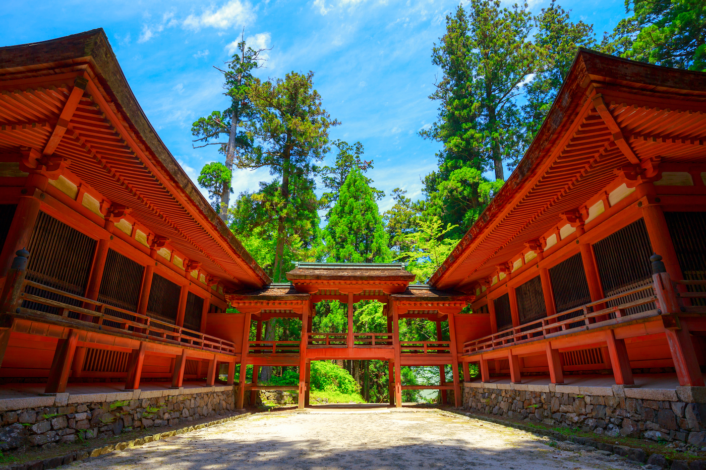 ktoyo,j Japan - May 21, 2018: Mt.Hiei-zan Enryaku-ji Temple in Kyoto, Japan. Enryaku-ji Temple was founded by the priest Saicho In 788.