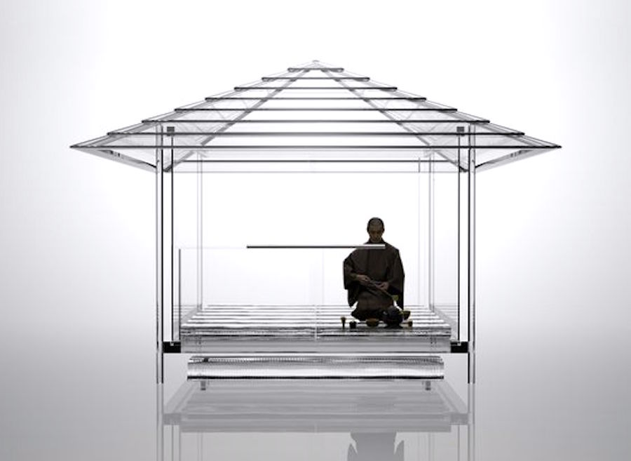 Glass Tea House by TOKUJIN YOSHIOKA