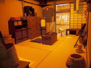 Reproduction of the room of Machiya in Fukagawa, Edo (Fukagawa Edo Museum)