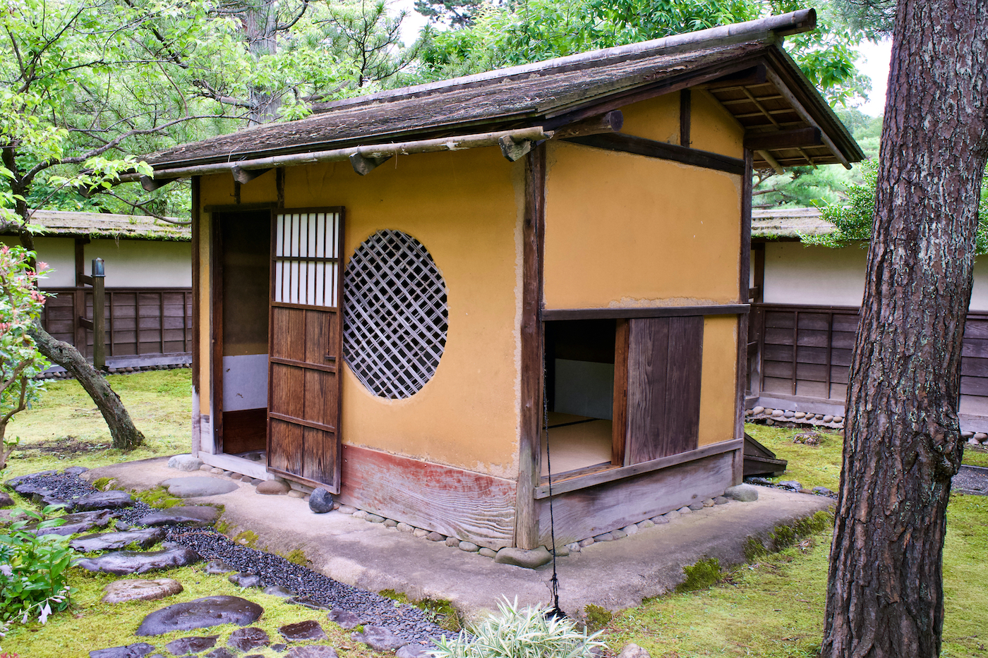 Japanese tea house