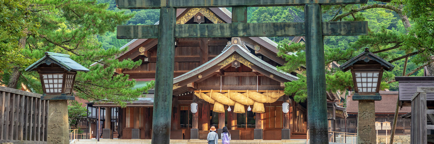 Kanenotorii Gate of the Izumo Taisha Shrine in Izumo city, Japan