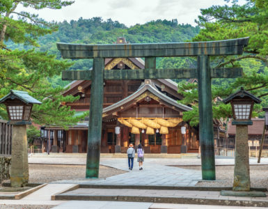 Kanenotorii Gate of the Izumo Taisha Shrine in Izumo city, Japan