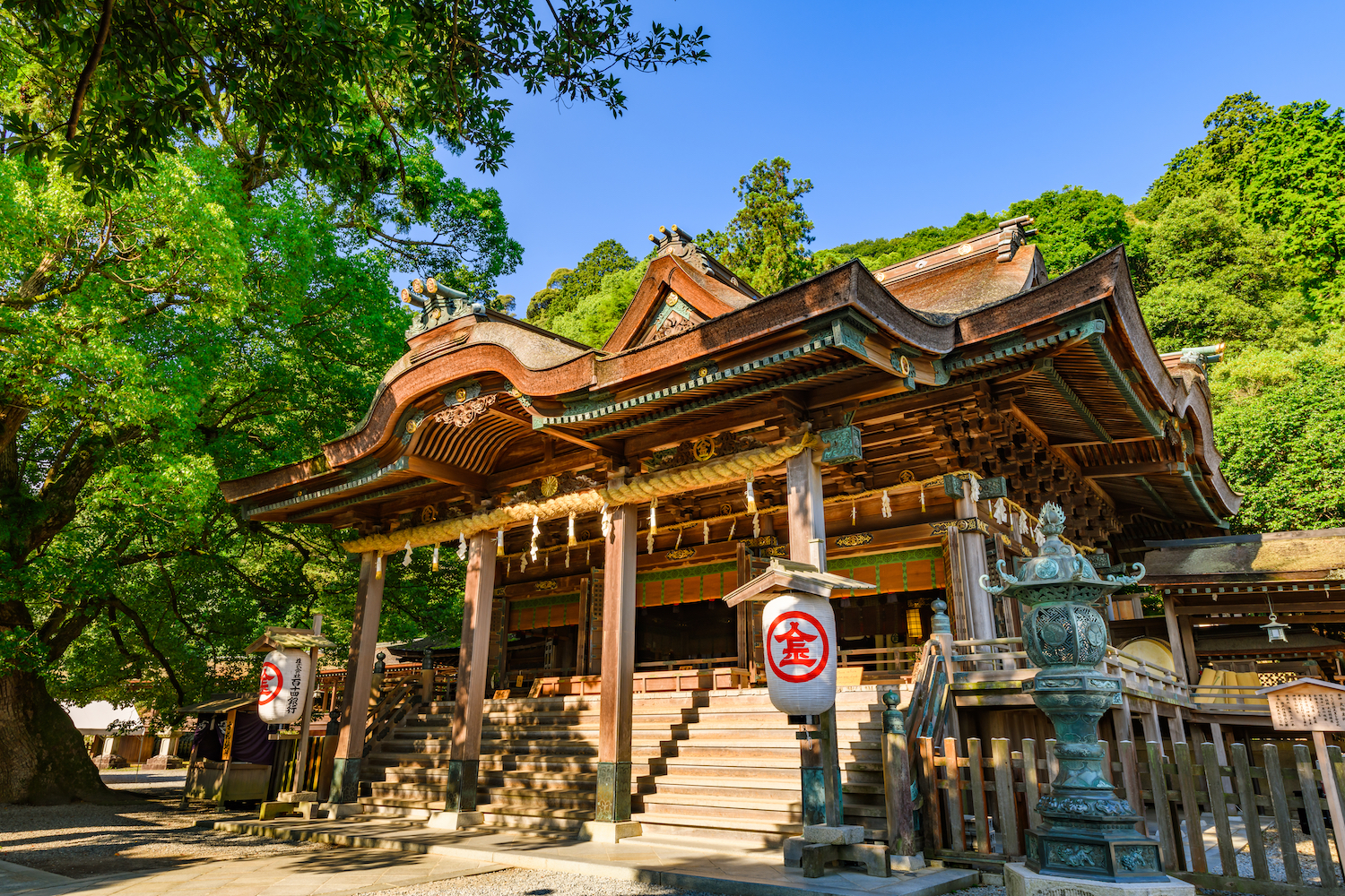 Konpiragu Shrine in Kagawa, Japan