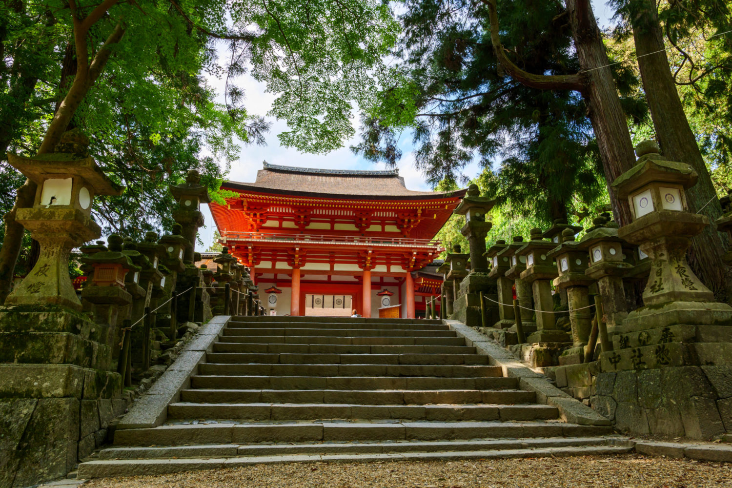 Kasuga Taisha Shrine in Nara, Japan,