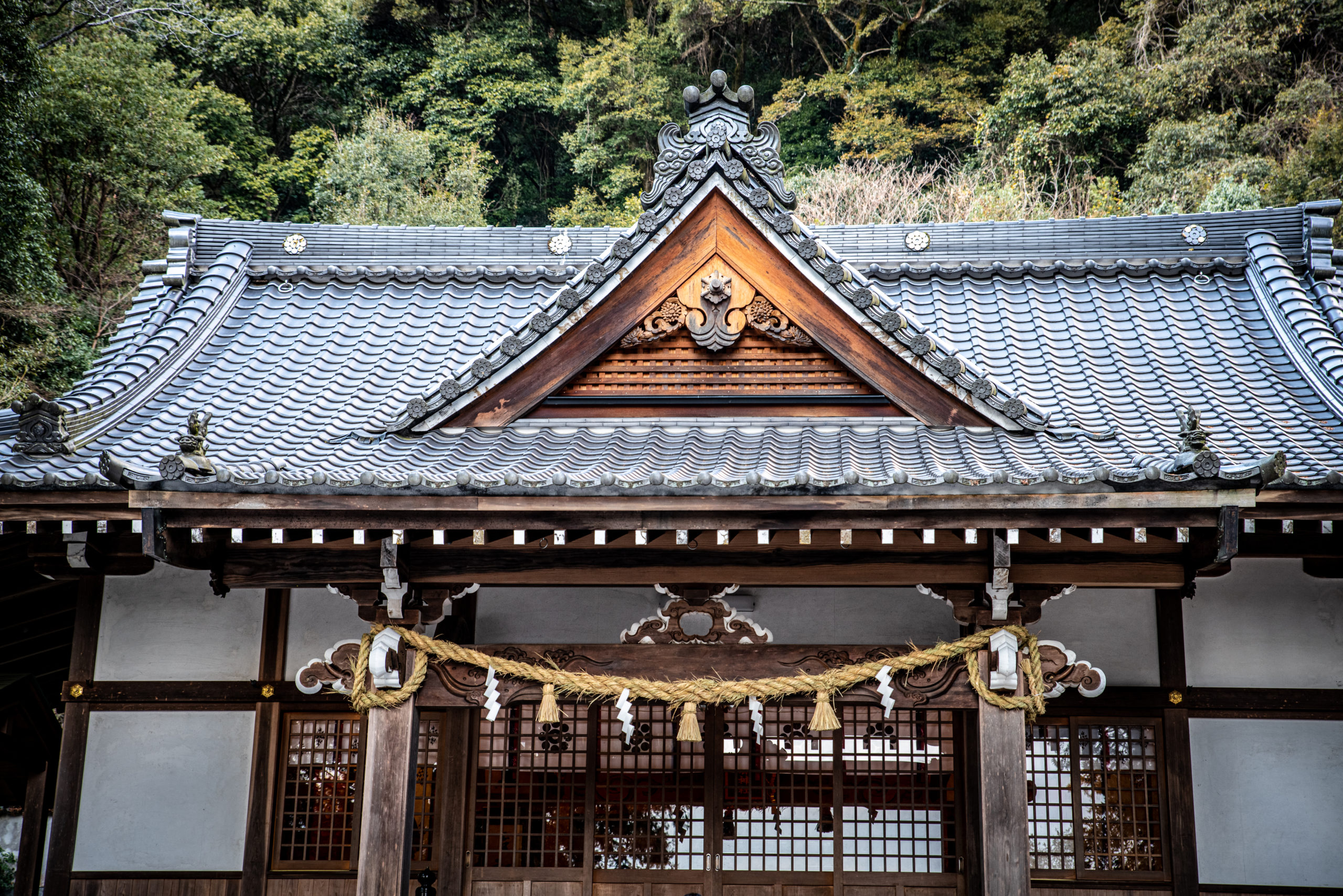 Shirayama Hime Shrine in Yamaguchi, Japan 